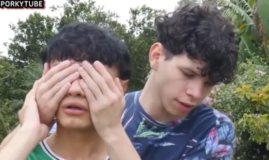 Cover eyes and fill ass